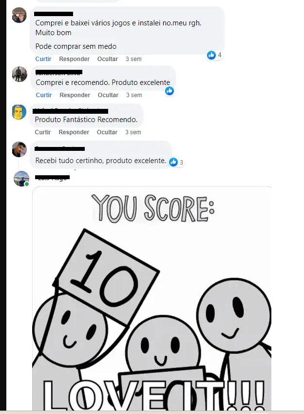 Feedback de comprador 4